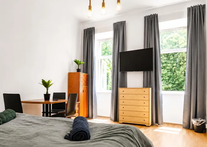 Sweet 1br With Smart Tv, Wifi, For Long شقة فيينا