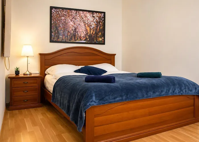 شقة Sweet 1br With Smart Tv, Wifi, For Long